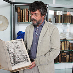 Jesper Lützen with Opus Geometricum Quadraturae Circuli et Sectionum Coni