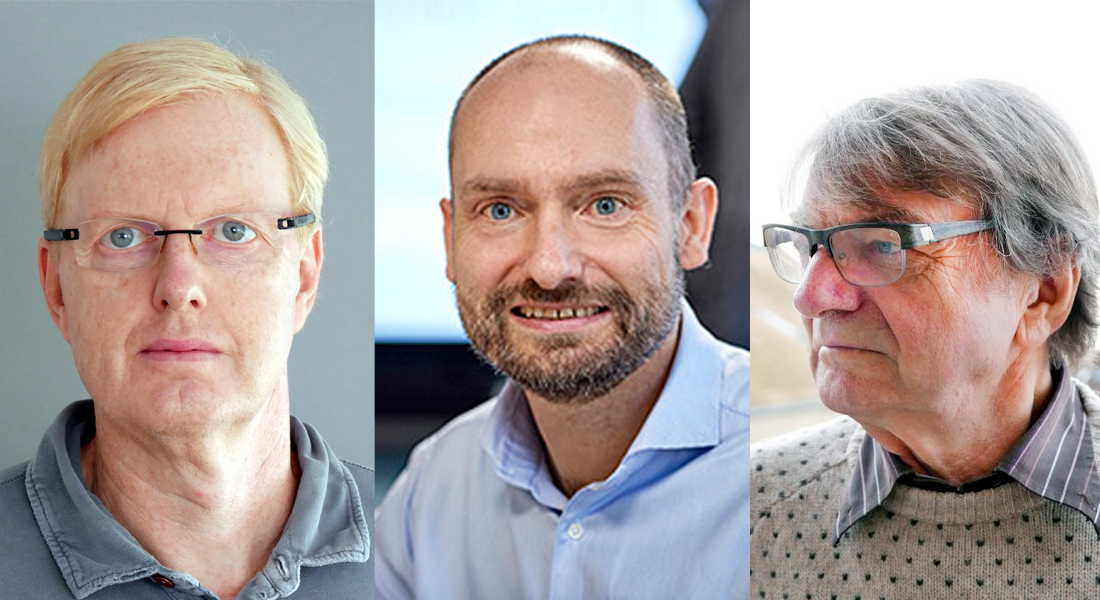 Professorerne Mogens Bladt, Mogens Steffensen og Søren Asmussen