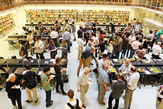 Reception at the Mathematical Library