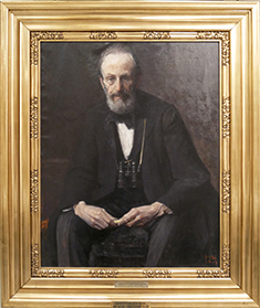 T.N. Thiele painted by Herman Vedel.