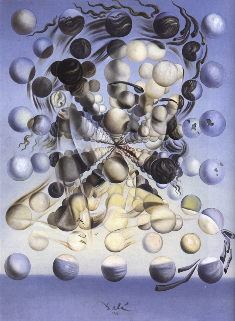 Salvador Dalí - Galatea of the Spheres; 1952