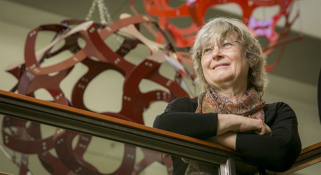 Ingrid Daubechies. Photo: Les Todd | Duke Photography