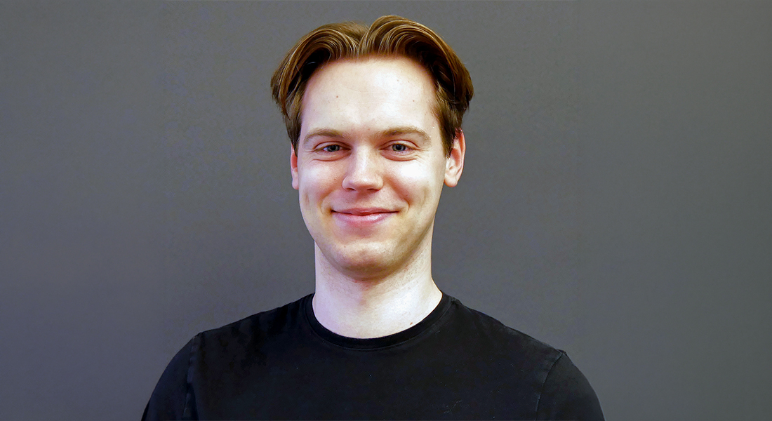 PhD student Tobias Boesen Larsen